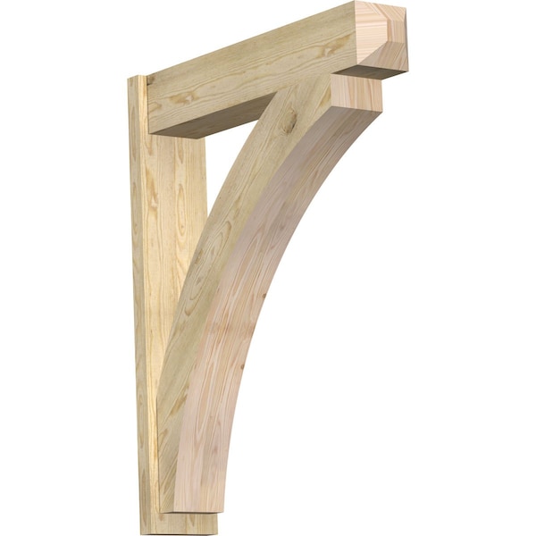 Ekena Millwork Thorton Craftsman Rough Sawn Outlooker, Douglas Fir, 8"W x 38"D x 46"H OUT08X38X46THR04RDF - main